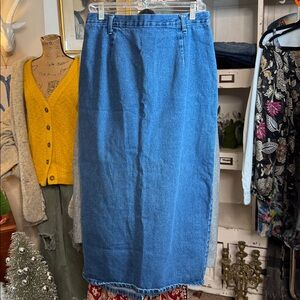 Vintage Denim Maxi